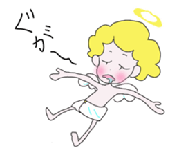 Mischievous lovely Angel sticker #2364759