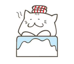 Sweet tempered cat sticker #2365132