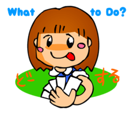 Cute Girl (Expression) sticker #2365245