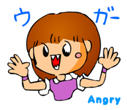 Cute Girl (Expression) sticker #2365251