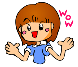 Cute Girl (Expression) sticker #2365252