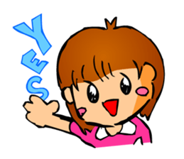 Cute Girl (Expression) sticker #2365275