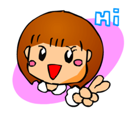 Cute Girl (Expression) sticker #2365279