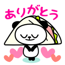 Feelings of panda bread sticker #2365843