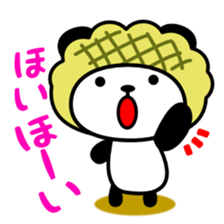 Feelings of panda bread sticker #2365845