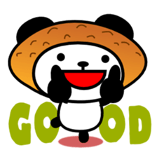 Feelings of panda bread sticker #2365849