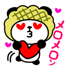 Feelings of panda bread sticker #2365851