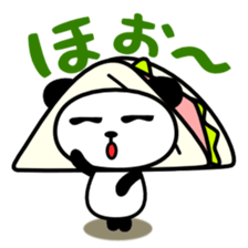 Feelings of panda bread sticker #2365853