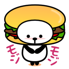 Feelings of panda bread sticker #2365859