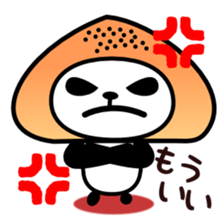 Feelings of panda bread sticker #2365866