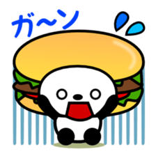 Feelings of panda bread sticker #2365867