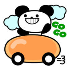 Feelings of panda bread sticker #2365868