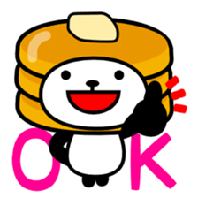 Feelings of panda bread sticker #2365872