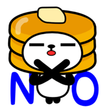 Feelings of panda bread sticker #2365873