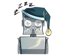 Button The Robo sticker #2366655