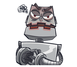 Button The Robo sticker #2366664