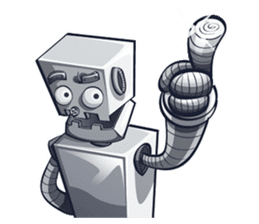 Button The Robo sticker #2366668