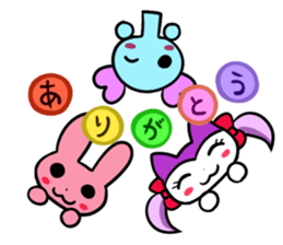 Animal girls sticker #2366921