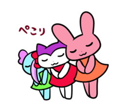 Animal girls sticker #2366924