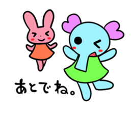 Animal girls sticker #2366936