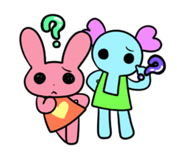 Animal girls sticker #2366938