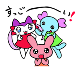 Animal girls sticker #2366943