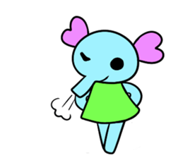 Animal girls sticker #2366950