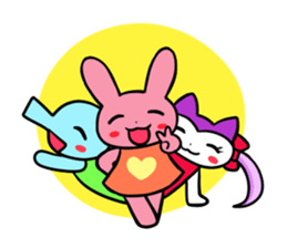 Animal girls sticker #2366951