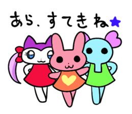 Animal girls sticker #2366952