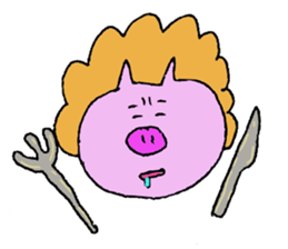 pop pig sticker #2366993