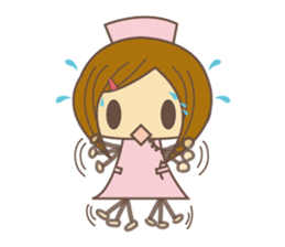 I'm a nurse. sticker #2367109