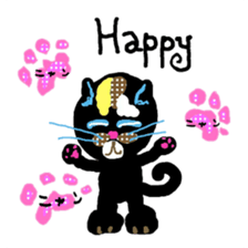 Michelangelo of the black cat sticker #2367641