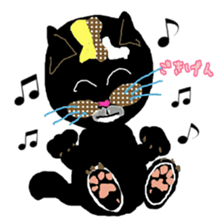 Michelangelo of the black cat sticker #2367646