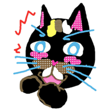 Michelangelo of the black cat sticker #2367657