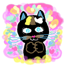 Michelangelo of the black cat sticker #2367671