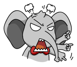 MEMO Elephant sticker #2368049