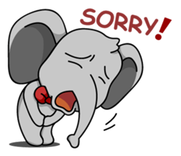 MEMO Elephant sticker #2368052