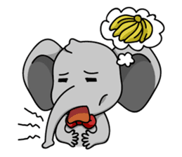 MEMO Elephant sticker #2368068