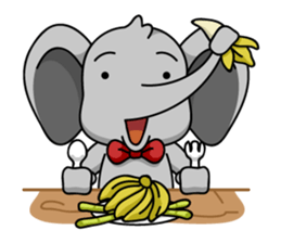 MEMO Elephant sticker #2368070