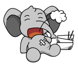 MEMO Elephant sticker #2368071