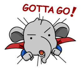 MEMO Elephant sticker #2368072