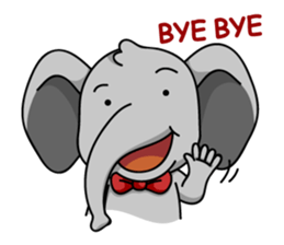 MEMO Elephant sticker #2368079