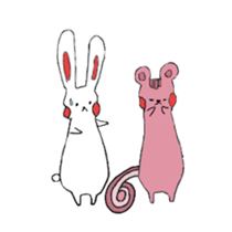 Rabbit&Squirrel sticker #2368677