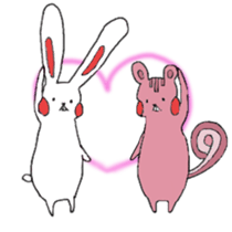 Rabbit&Squirrel sticker #2368679