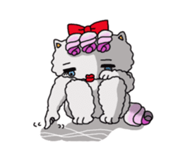 Persian cat "chami" Part2 sticker #2368840