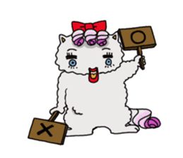 Persian cat "chami" Part2 sticker #2368841