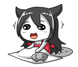 Devil girl sticker #2368886
