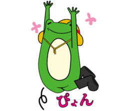 Johnny of a frog sticker #2369176