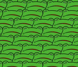 Johnny of a frog sticker #2369186