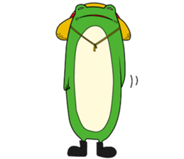 Johnny of a frog sticker #2369192